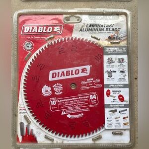 ⭐️ BRAND NEW ⭐️ Diablo 10" 84 Teeth Laminate/Aluminum Blade